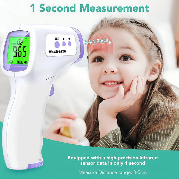 Medical Health Monitoring Tool Digital Display Non-contact Thermometer Temperature Tool thermometer Or Finger Pulse Oximeter